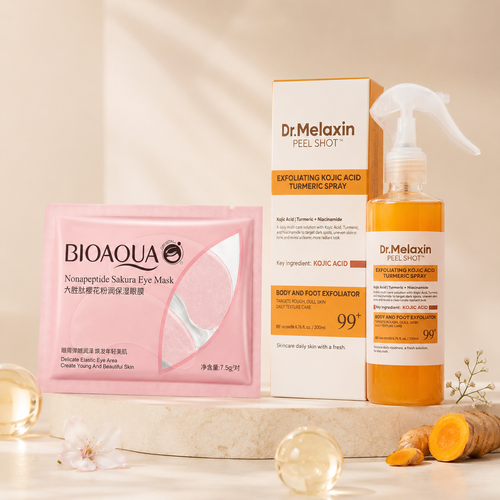 K-Glow Duo™ — Piel Suave, Luminosa y Mirada Descansada