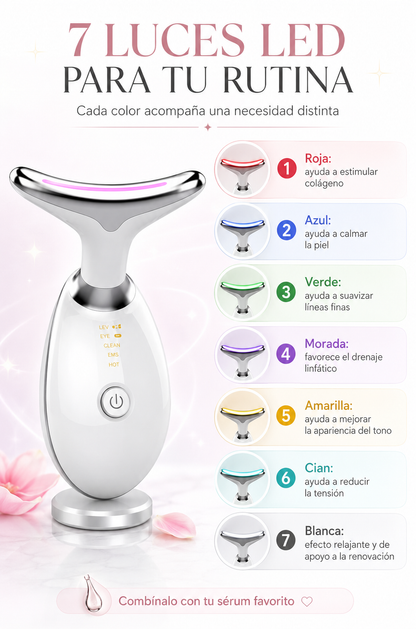 LUMIGLOW PRO™ Masajeador Facial Reductor De Papada ECO